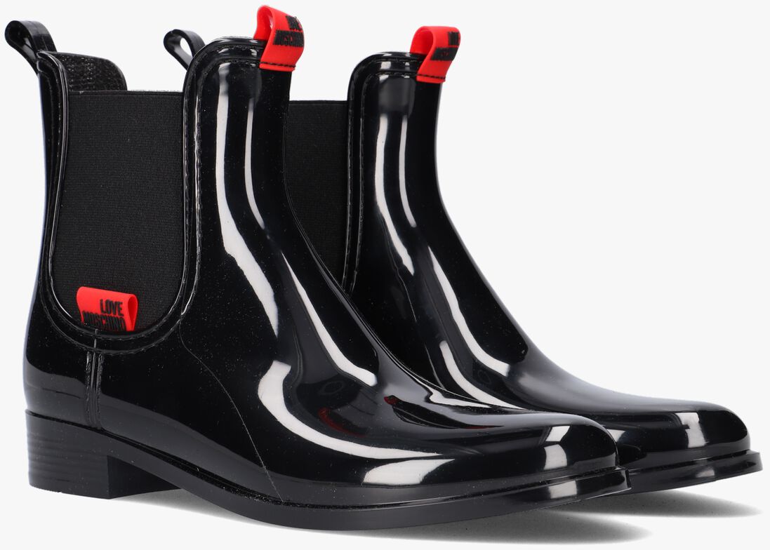 moschino-gummistiefel