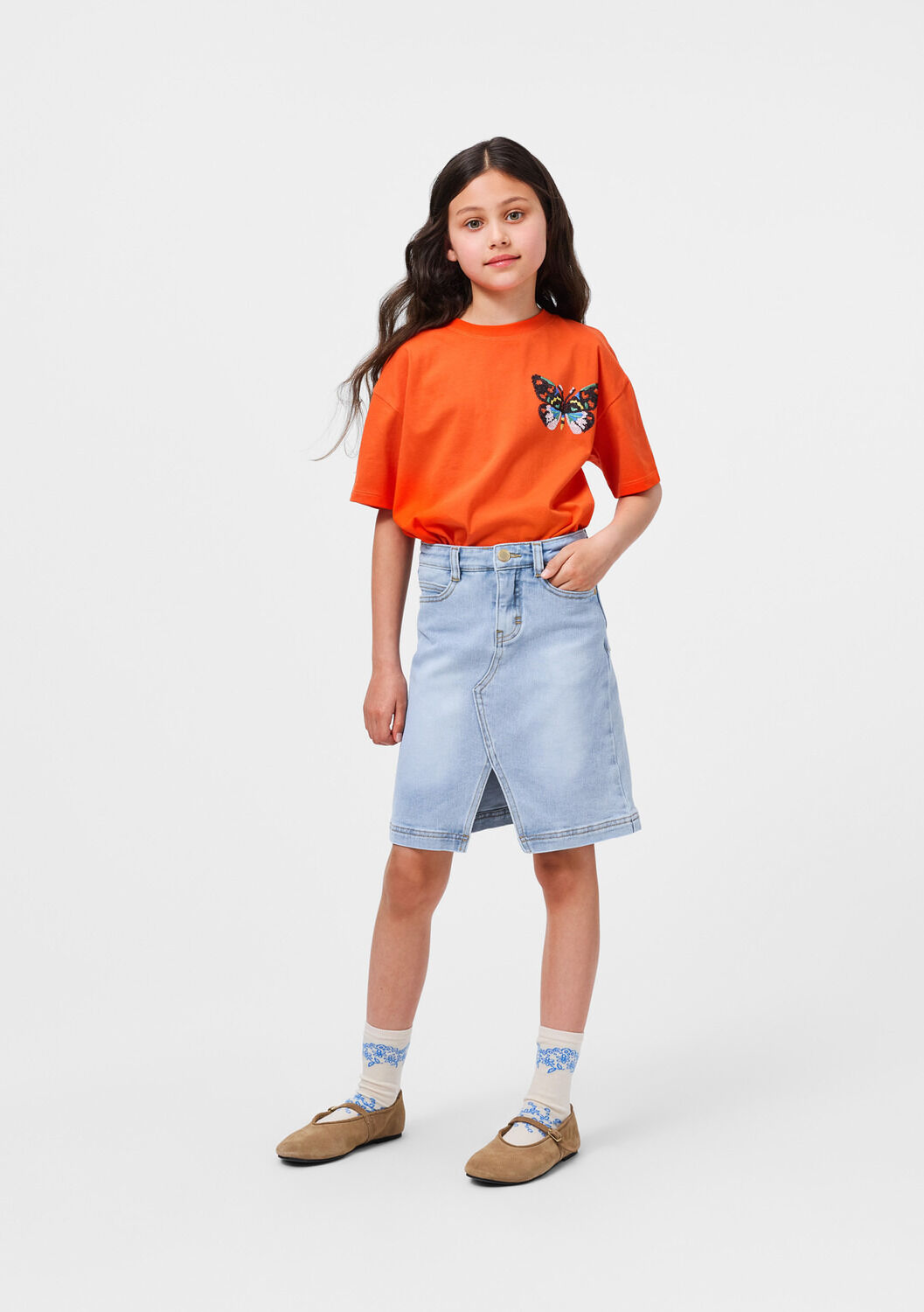 Orangene MOLO T-shirt REINETTE - large