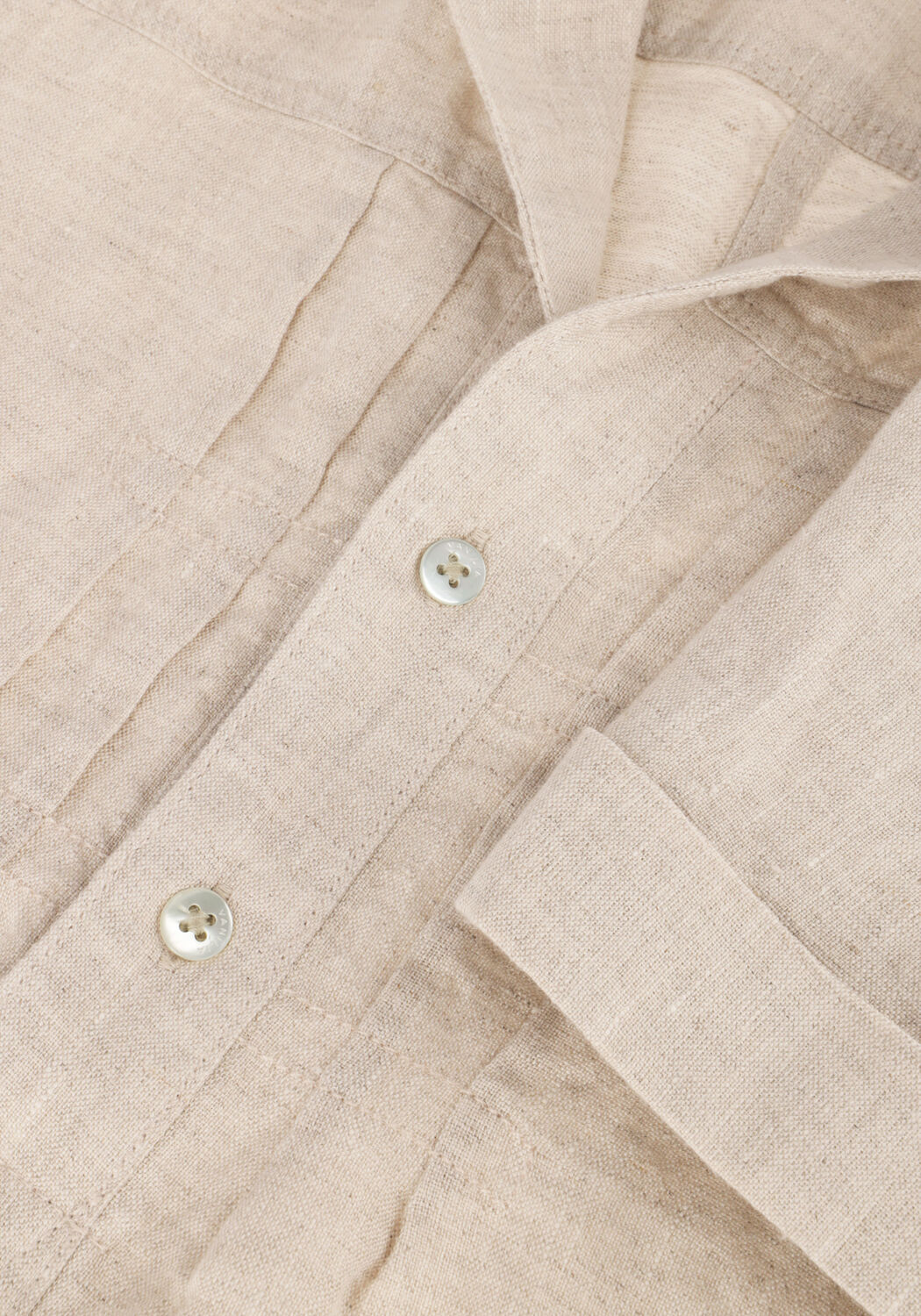 Sand VANILIA Blusen LINEN FITTED TOP - large