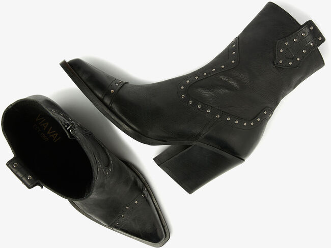 Schwarze VIA VAI Stiefeletten GIOIA BRASS - large