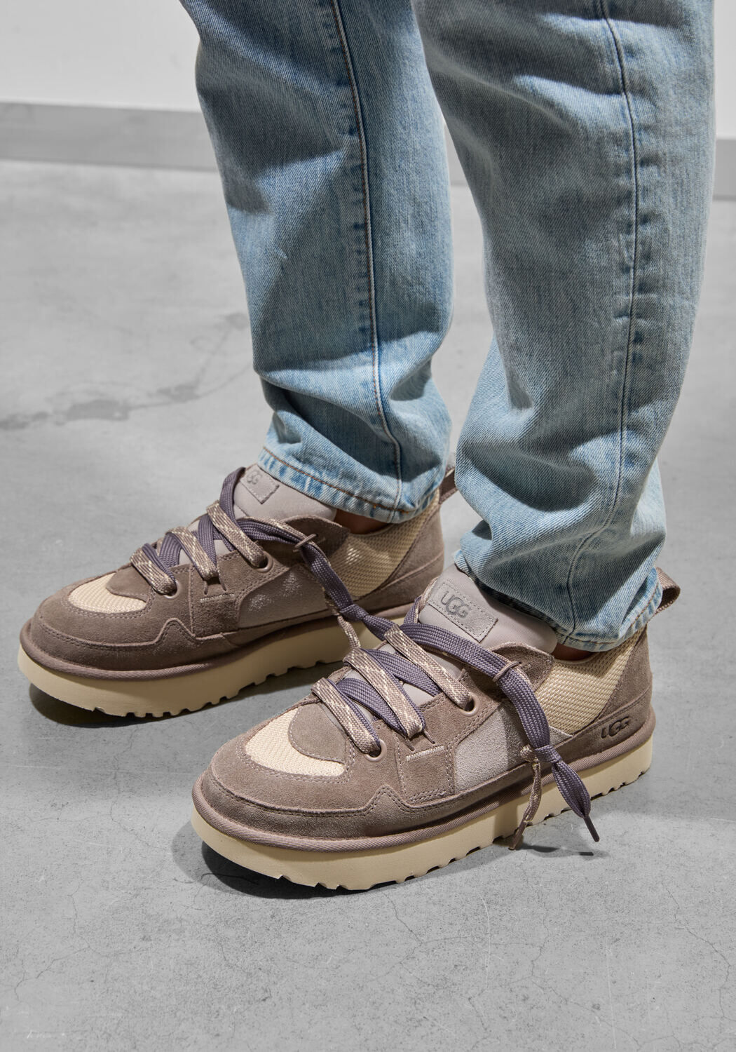 Taupe UGG Sneaker Low M LO LOWMEL - large