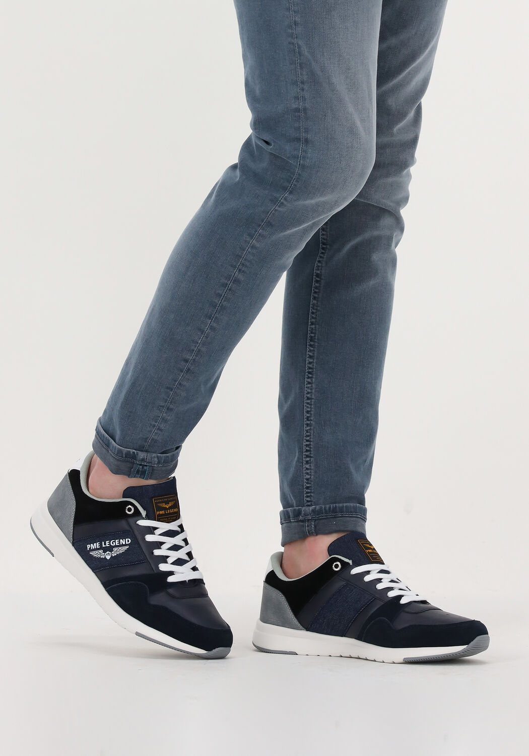 Blaue PME LEGEND Sneaker Low DRAGGER - large