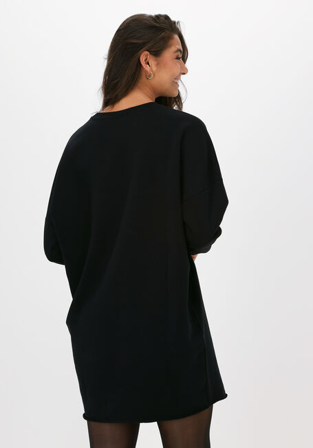 Schwarze COLOURFUL REBEL Minikleid DESERT MUSE DROPPED SHOULDER S - large