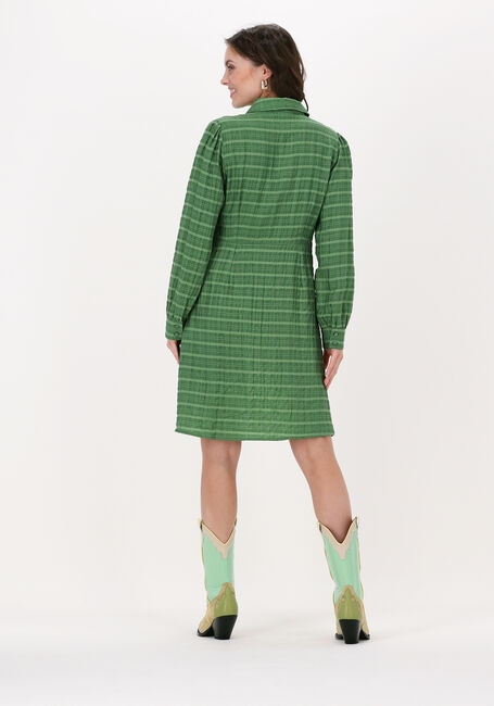 Grüne OBJECT Minikleid KENDRA L/S DRESS - large