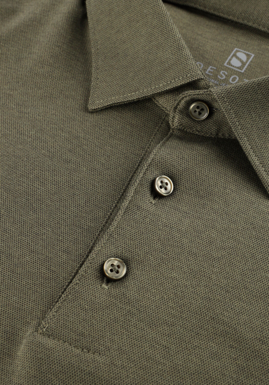 Olive DESOTO Polo-Shirt ESSENTIAL POLO KENT 1/1 - large