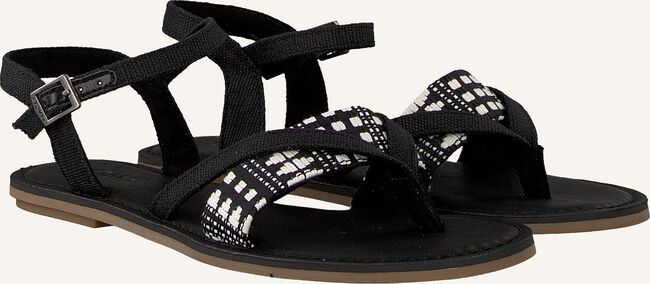 Schwarze TOMS Flache Sandalen WM LEXIE SAND Schwarze TOMS Flache Sandalen WM LEXIE SAND - large