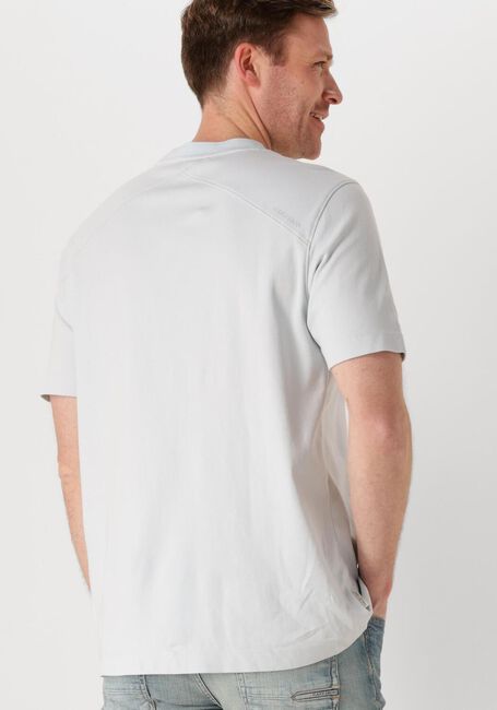 Hellblau CAST IRON T-shirt SHORT SLEEVE R-NECK REGULAR FIT INTERLOCK - large