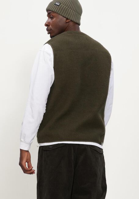 Gr&uuml;ne ANERKJENDT Strickjacke AKRASMUS BOILED WOOL - large