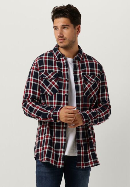Dunkelblau SCOTCH & SODA Overshirt ARCHIVE DOUBLE FACE TWILL CHECK - large