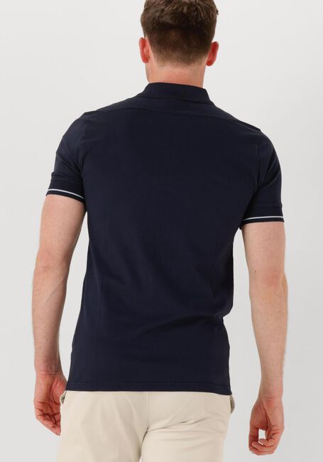 Dunkelblau GENTI Polo-Shirt POLO 3 BUTTON SS J2001-1212 - large