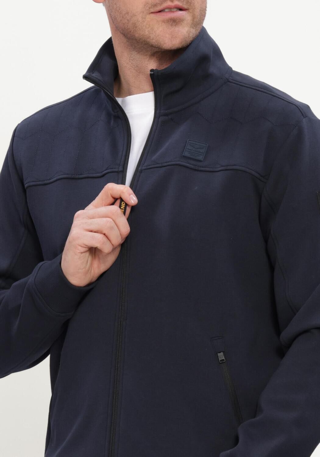 Dunkelblau PME LEGEND Sweatshirt ZIP JACKET INTERLOCK SWEAT - large