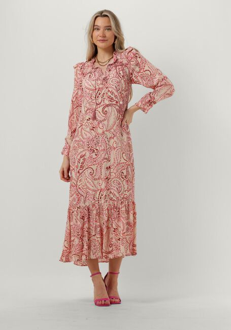 Braune MOLIIN Midikleid ROSALIE - large