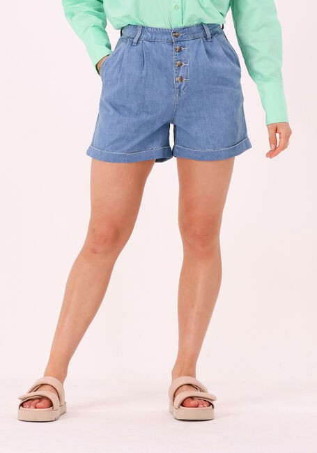 Blaue OBJECT Jeans OCEAN HW DENIM SHORTS - large