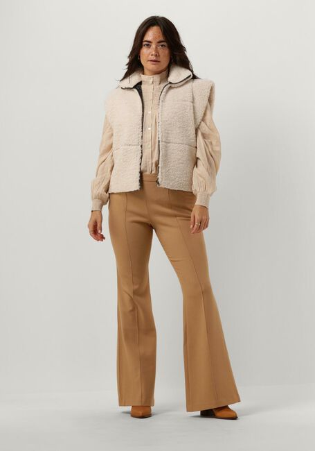 Beige RUBY TUESDAY Blusen KAYA COLL SMOCK AND PINTUCK BLOUSE - large