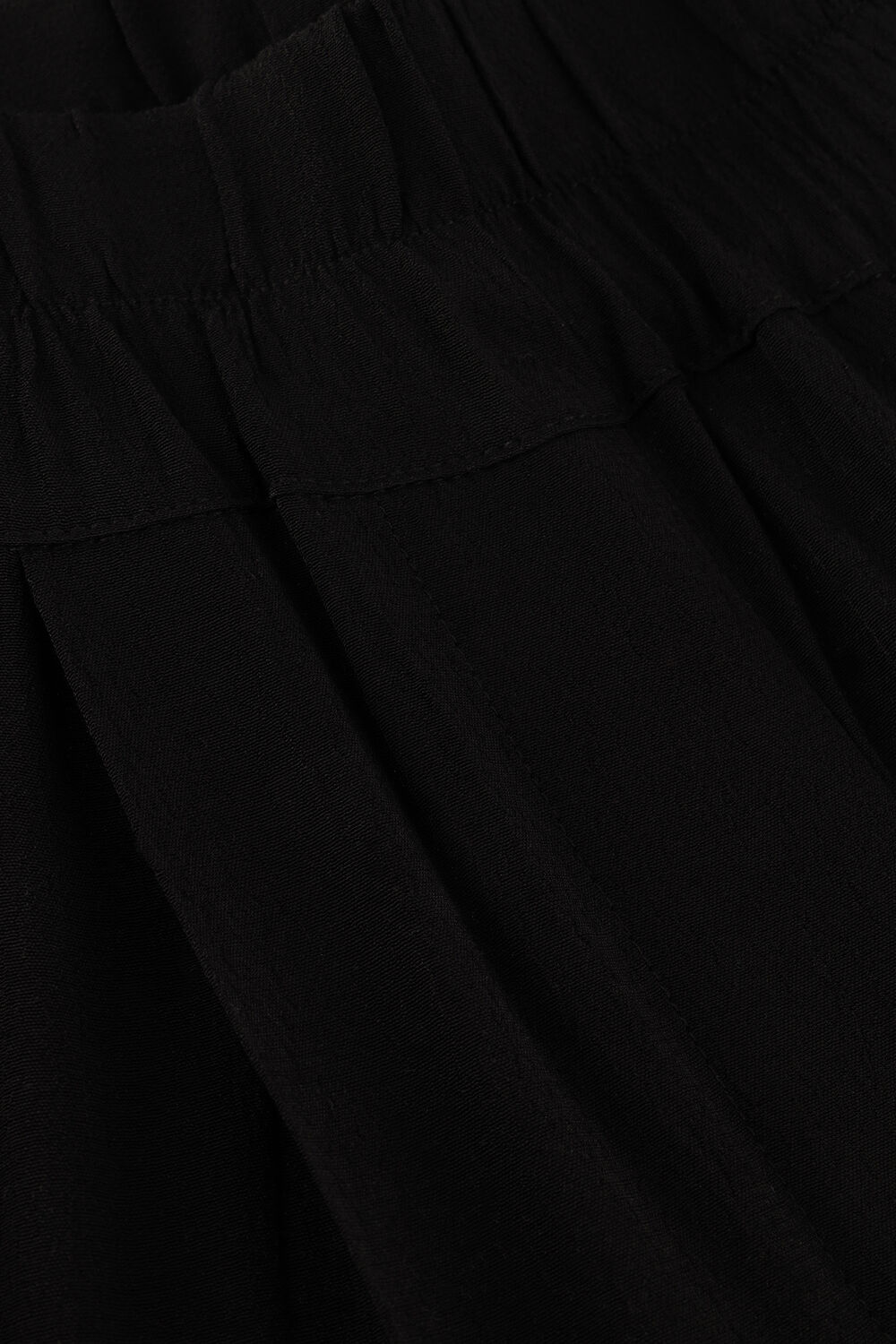 Schwarze BY-BAR Weite Hose BENJI VISCOSE PANTS - large