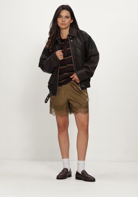 Gr&uuml;ne GESTUZ Hosen GZLALOU HW SHORTS - large