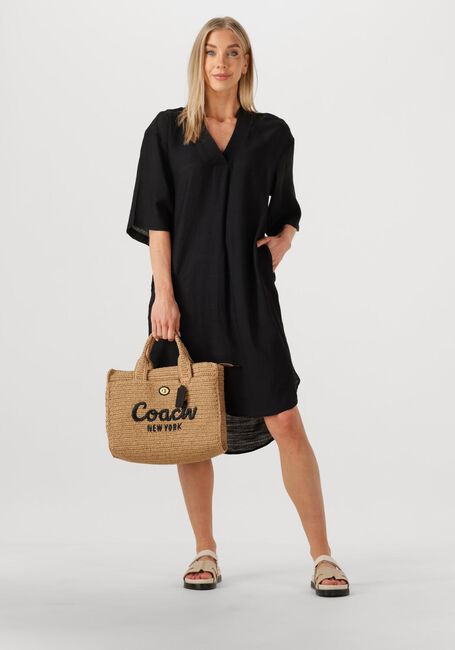 Schwarze CO'COUTURE Midikleid CARYNCC PLEAT TUNIC DRESS - large