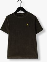 Olive LYLE & SCOTT T-shirt TOWELLING T-SHIRT - medium