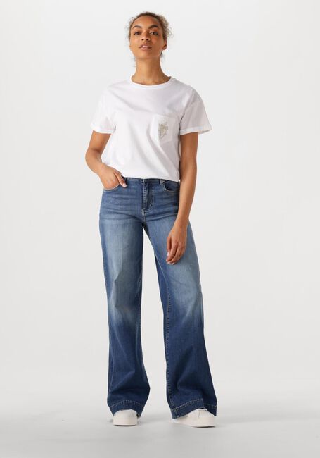 Blaue LIU JO Wide jeans ECS AUTENTIC FLARE R.W. - large