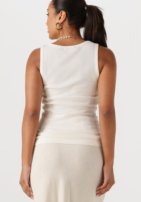 Weiße SELECTED FEMME Top SLFANNA U-NECK TANK TOP - large