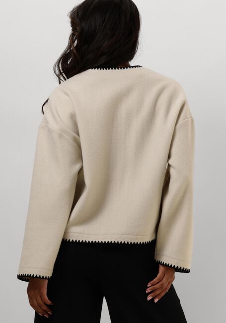 Ecru RUBY TUESDAY Jack ISAC JACKET WITH HAND EMBROIDERY - large
