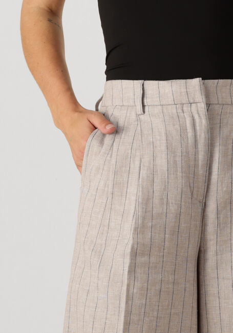 Beige SELECTED FEMME Hose SLFVILKA SUN HW EXTRA WIDE PANT - large