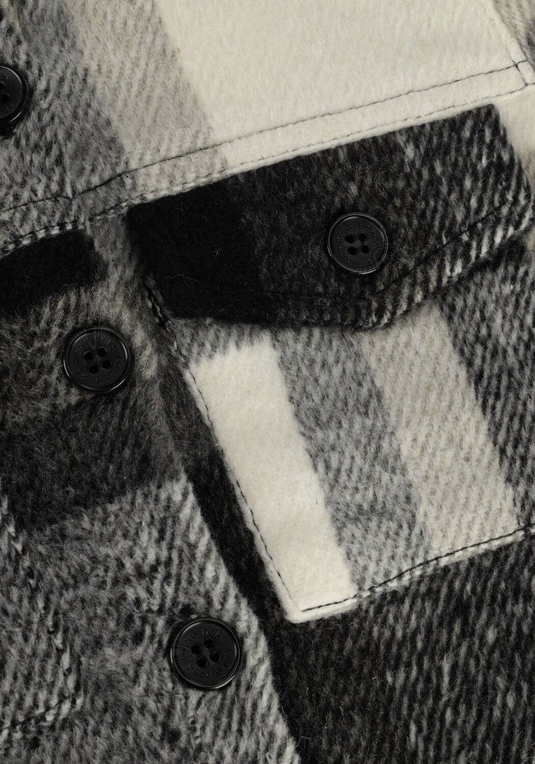 Schwarze KOKO NOKO Casual-Oberhemd S48835 - large