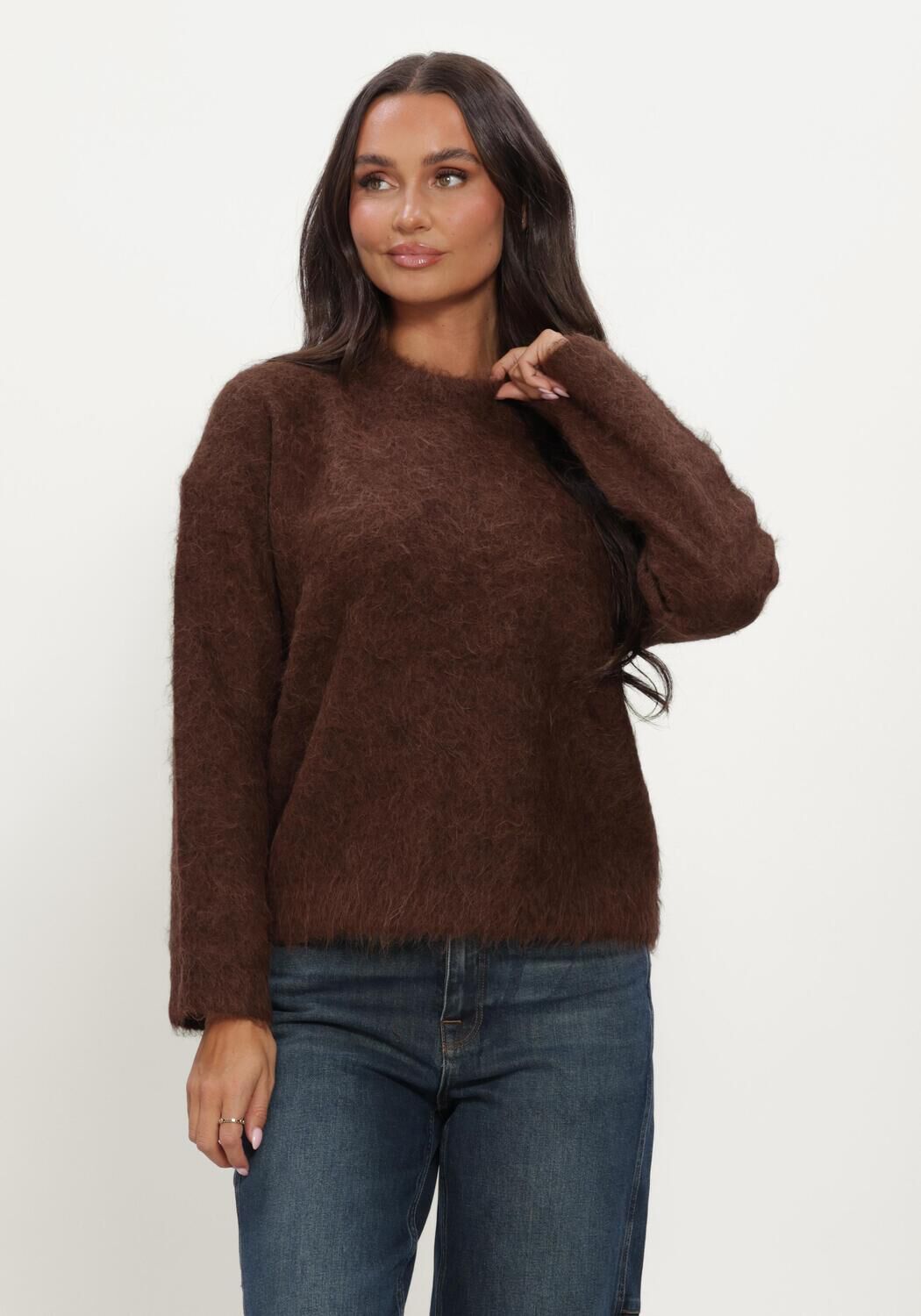 Braune INWEAR Pullover PELLOIW PULLOVER - large