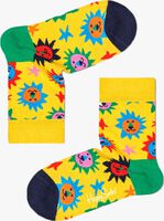 Gelbe HAPPY SOCKS Socken KIDS LION - medium