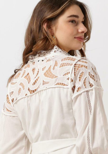 Weiße SUNCOO Minikleid CHAMA - large