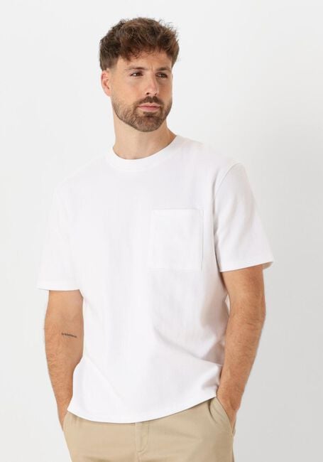 Weiße DSTREZZED T-shirt EBBE BOXY TEE - large