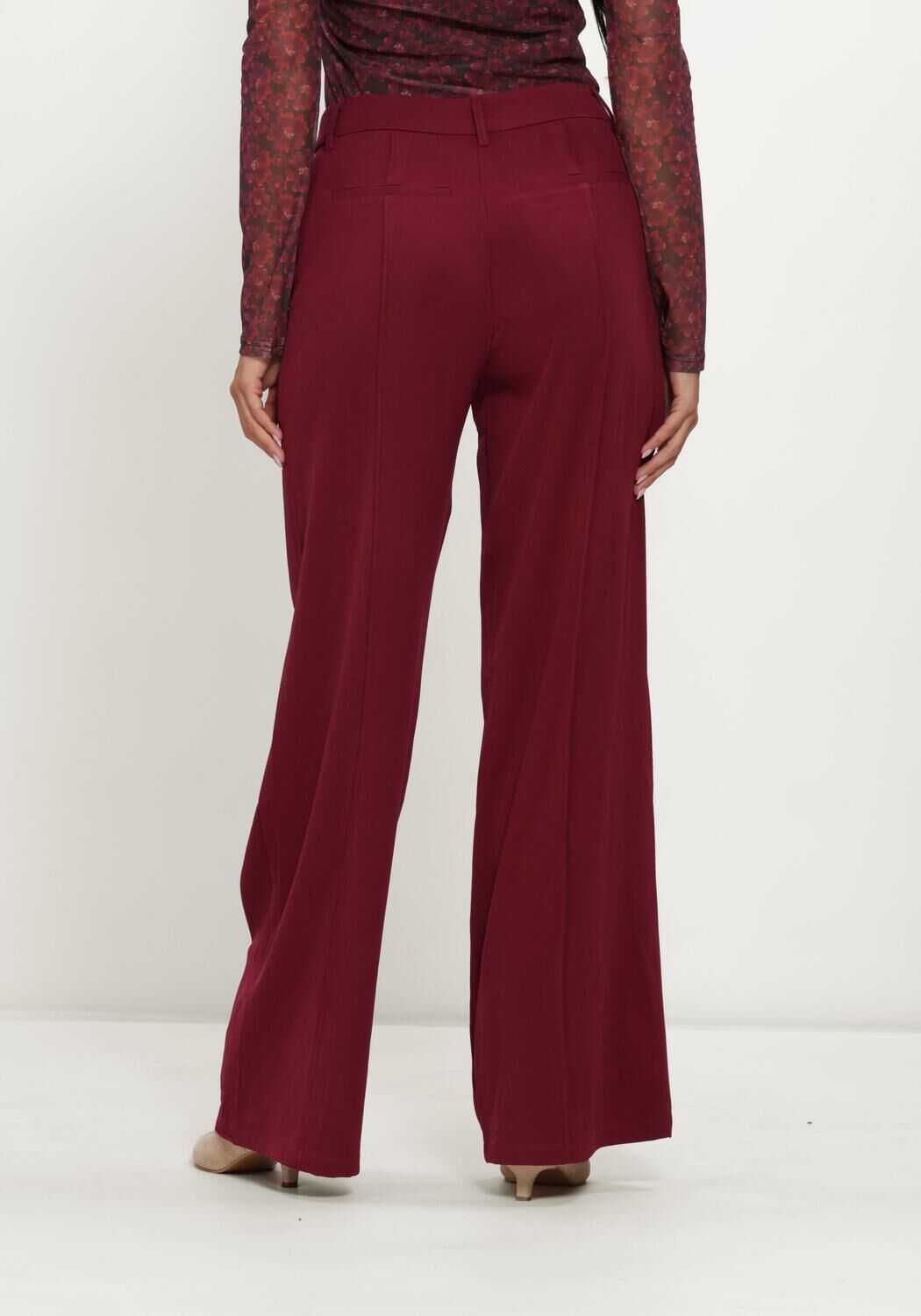 Bordeaux YDENCE Weite Hose PANTS GENEVE - large
