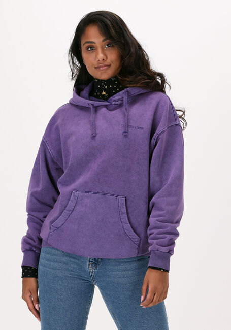 Lilane COLOURFUL REBEL Sweatshirt ROUGH ACID WASH OVERSIZED HOOD - large