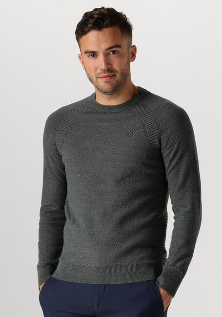 Grüne CAST IRON Pullover CREWNECK COTTON HEATHER PLATED BLEND - large