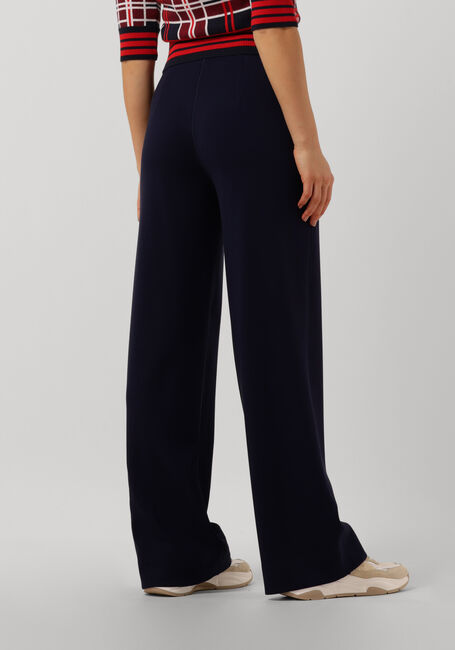 Dunkelblau VANILIA Schlaghose TUBE TROUSERS DOUBLE PUNTO - large