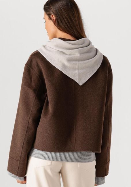 Braune STUDIO AR Teddy-Jacke NICOLINA - large