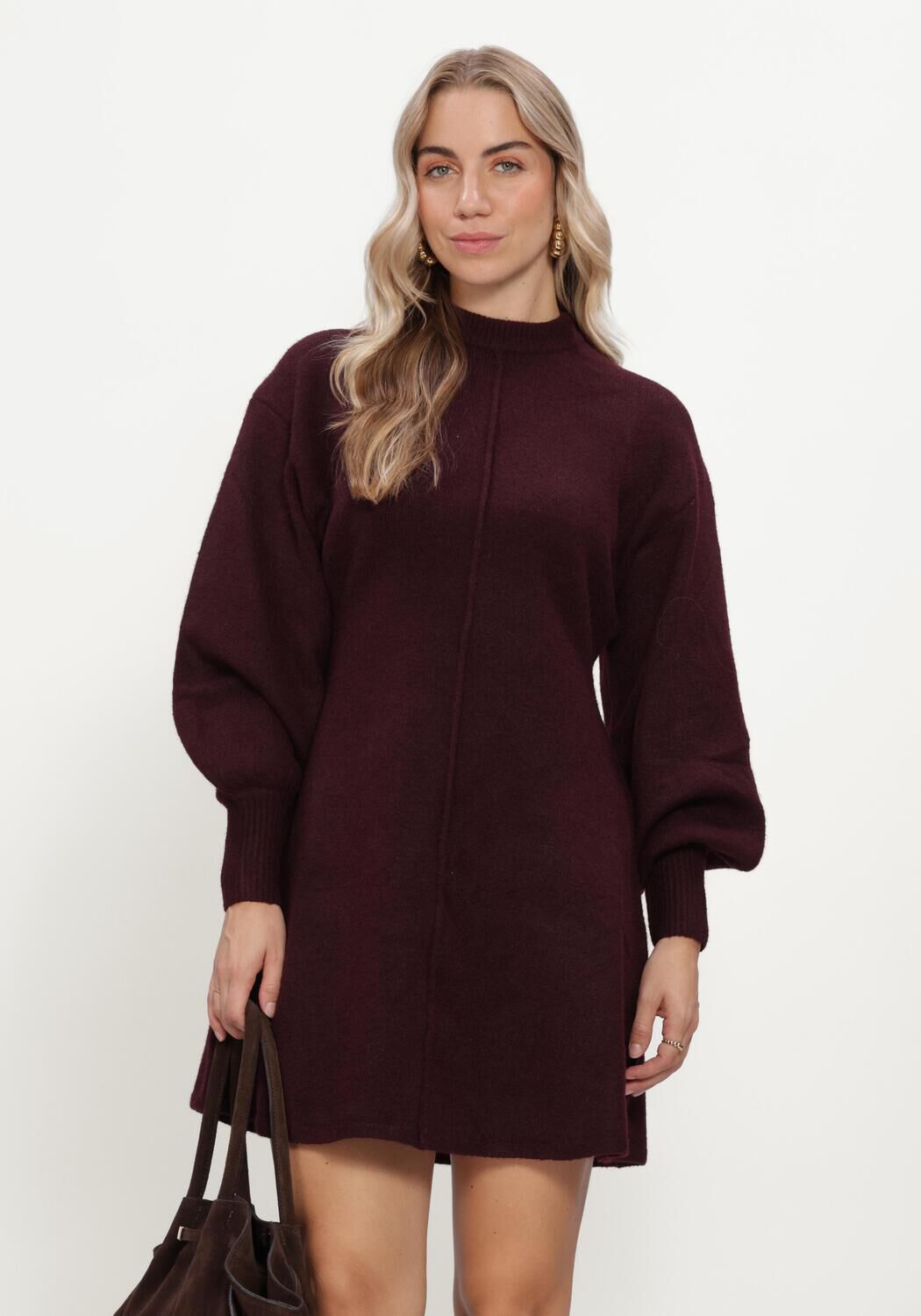 Bordeaux NOTRE-V Minikleid NV-ILJA - large
