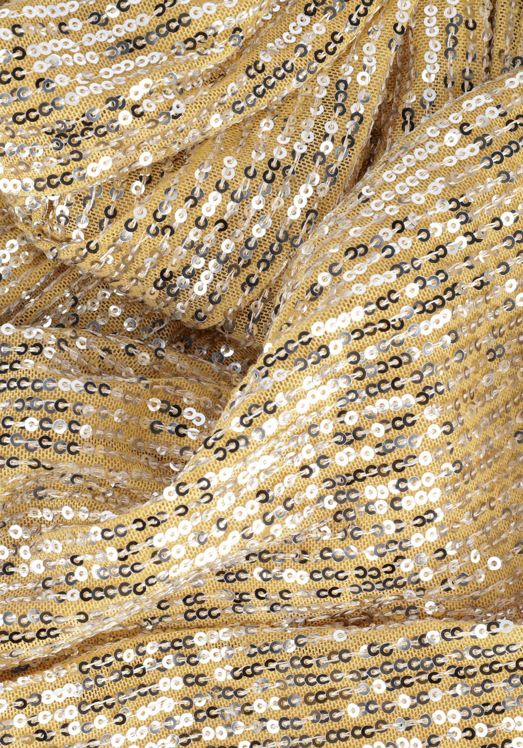 Goldfarbene SECOND FEMALE Hose SHINE ON TROUSERS - large