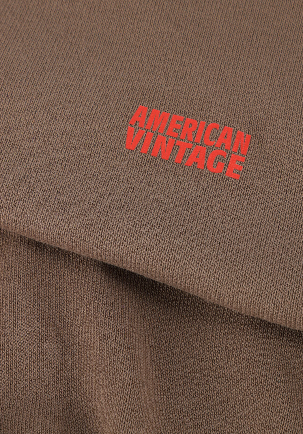 Braune AMERICAN VINTAGE Sweatshirt IZUBIRD - large