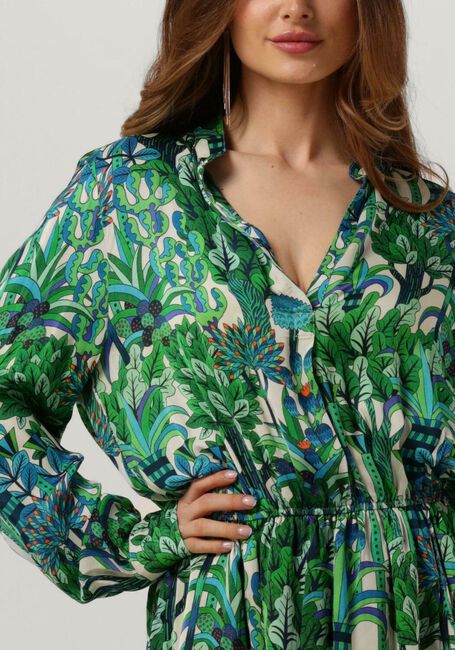 Grüne EST'SEVEN Minikleid EST’JOURNEE DRESS BAMBU - large