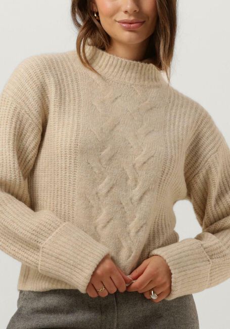 Beige MSCH COPENHAGEN Pullover MSCHCHASTINE PEGGY M PULLOVER - large
