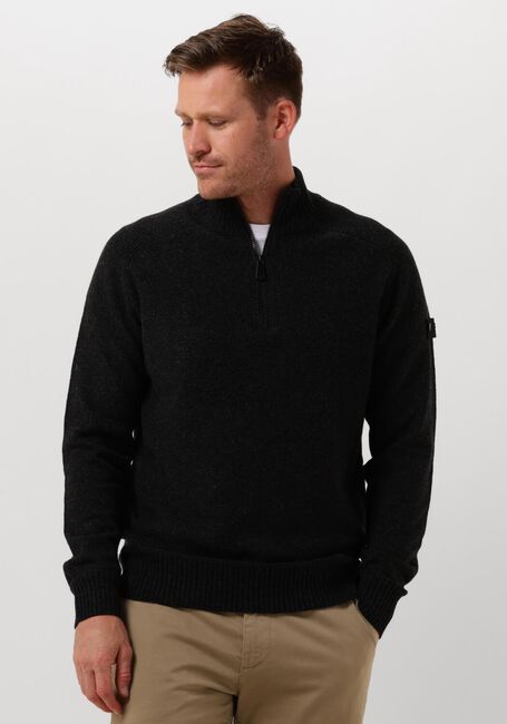 Schwarze PEUTEREY Pullover BRAILLE - large