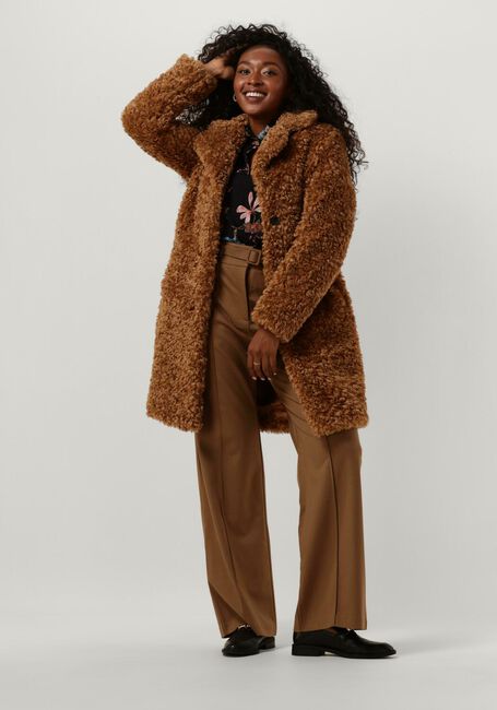 Camelfarbene GIACOMO THE JACKET Fake-Fur-Jack 6612775 - large