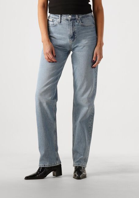 Hellblau CALVIN KLEIN Straight leg jeans HIGH RISE STRAIGHT - large