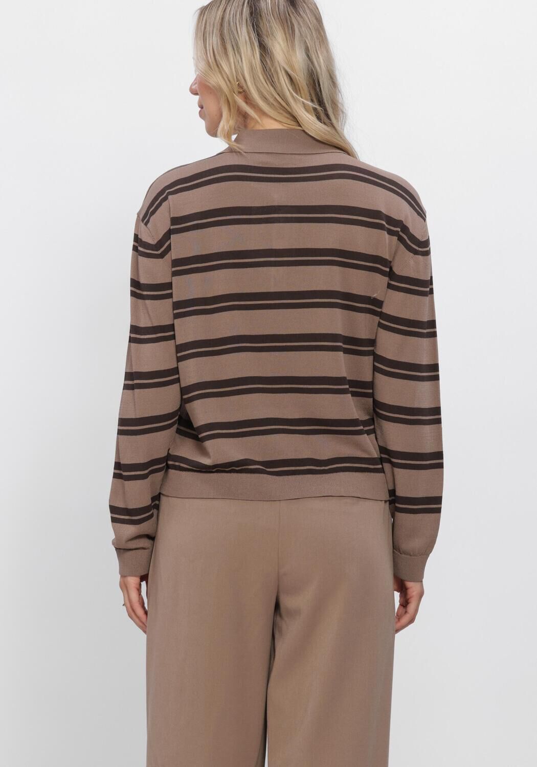 Sand MSCH COPENHAGEN Blusen MSCHDOROTHEA FAUSTINA SHIRT AOP - large