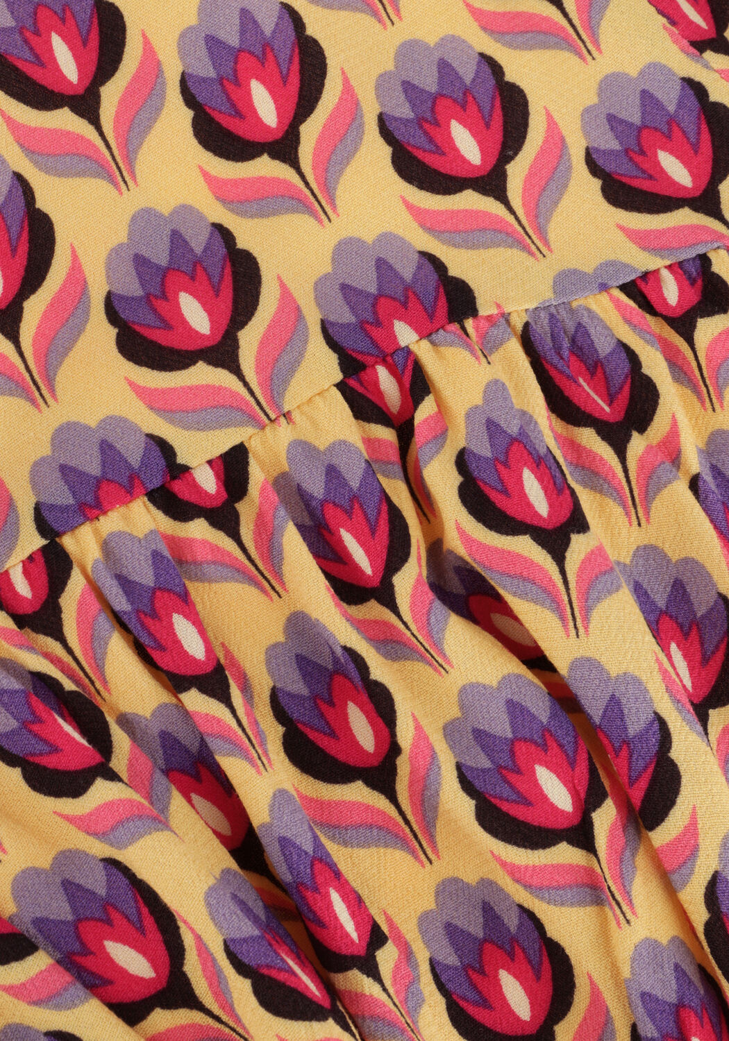 Gelbe HARPER & YVE Minirock MILLIE-SK - large