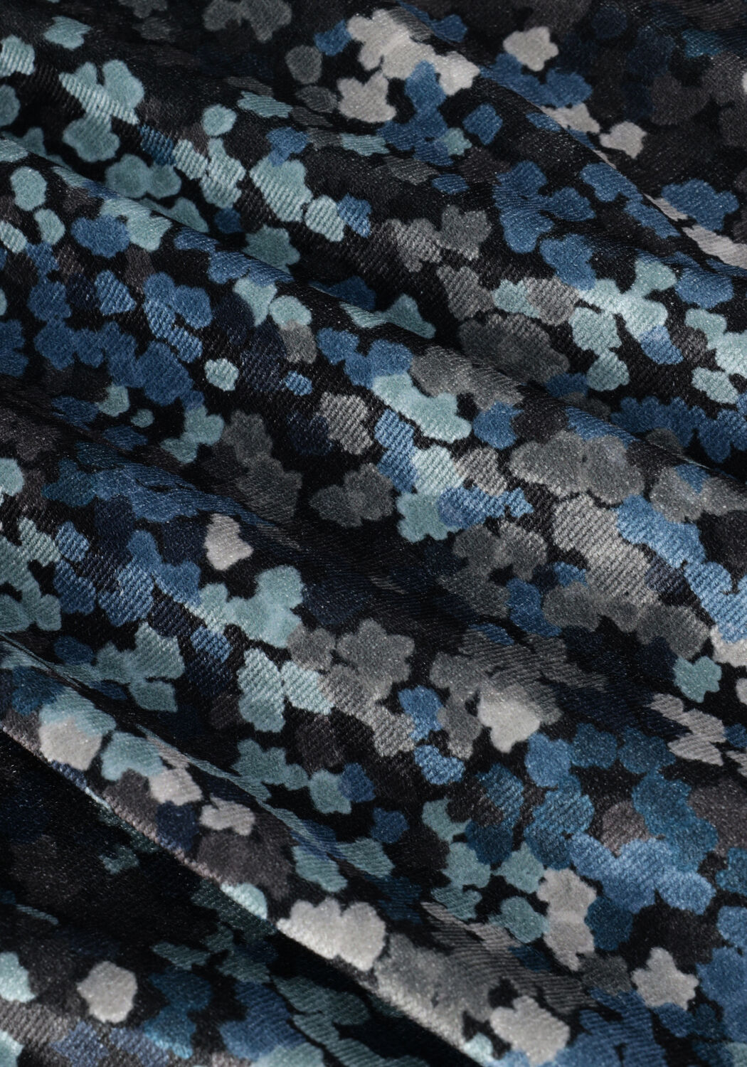 Blaue CATWALK JUNKIE Tops & T-shirts LS CLOUDY LEAVES - large