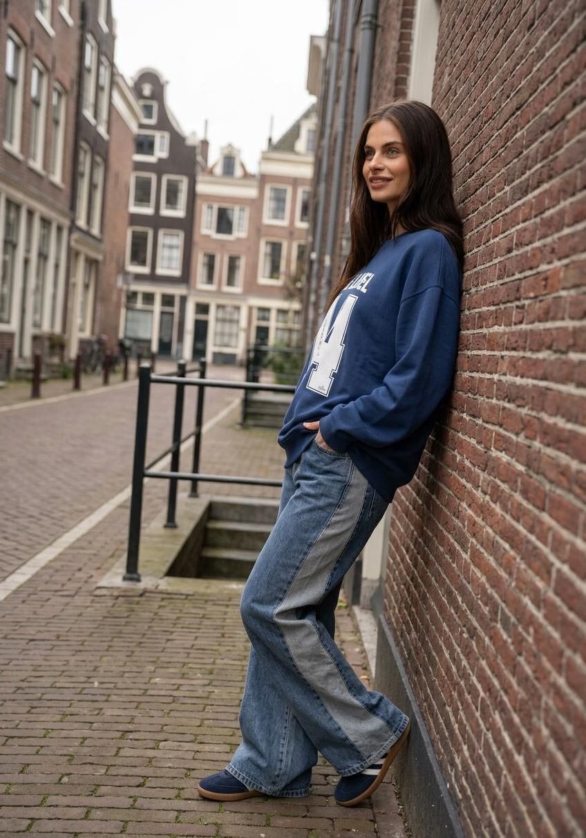 Blaue MRP Sneaker Low BOSTON - medium