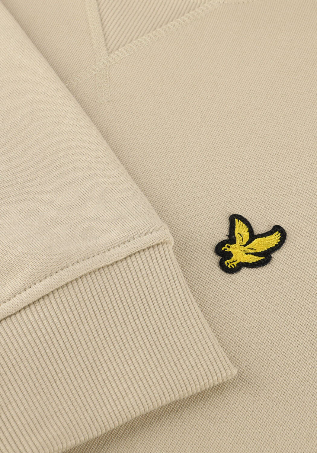 Beige LYLE & SCOTT Sweatshirt CREW NECK SWEATSHIRT - large