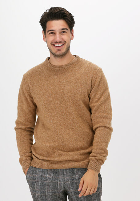 Camelfarbene PROFUOMO Pullover JOHNS - large